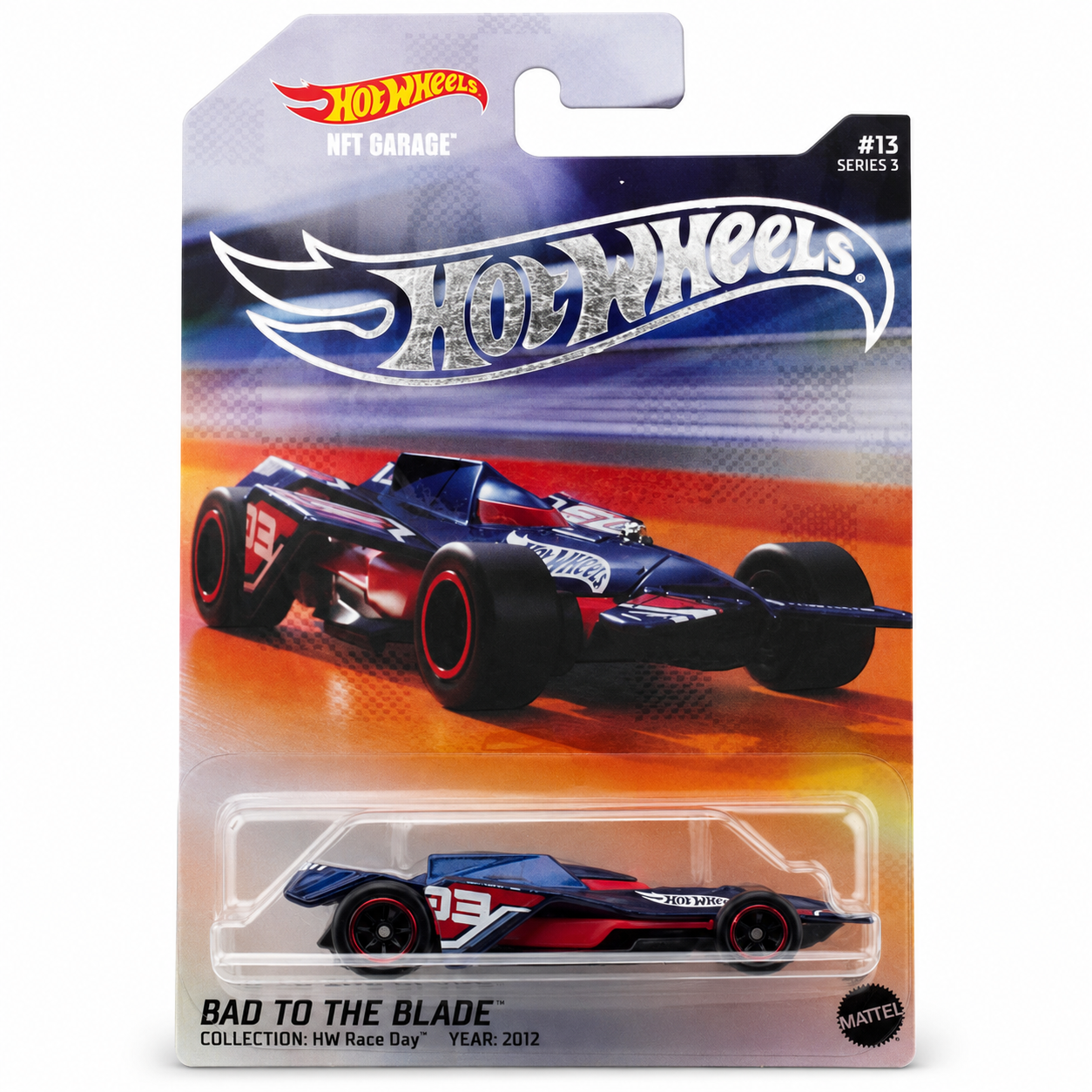 Hot Wheels Bad To The Blade NFT