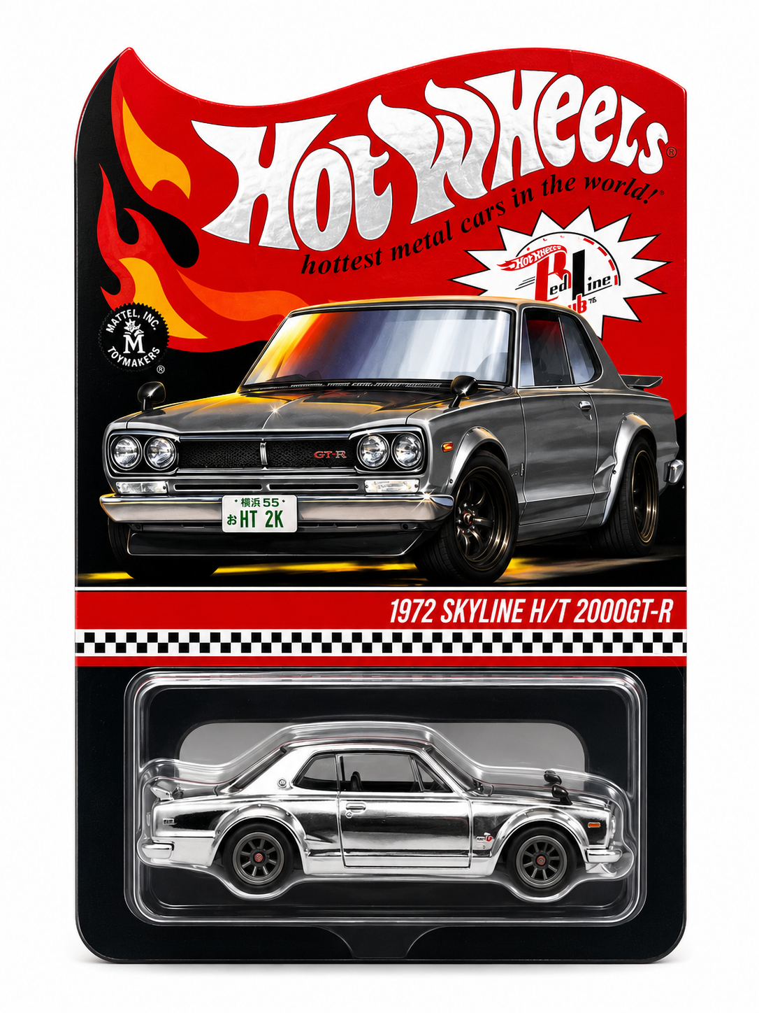 Hot Wheels 1972 Skyline H/T 2000GT-R RLC