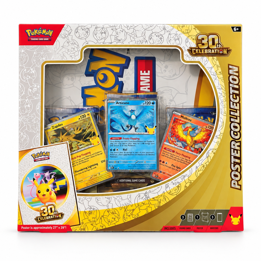 Pokémon TCG 30th Celebration Poster Collection | Inglés