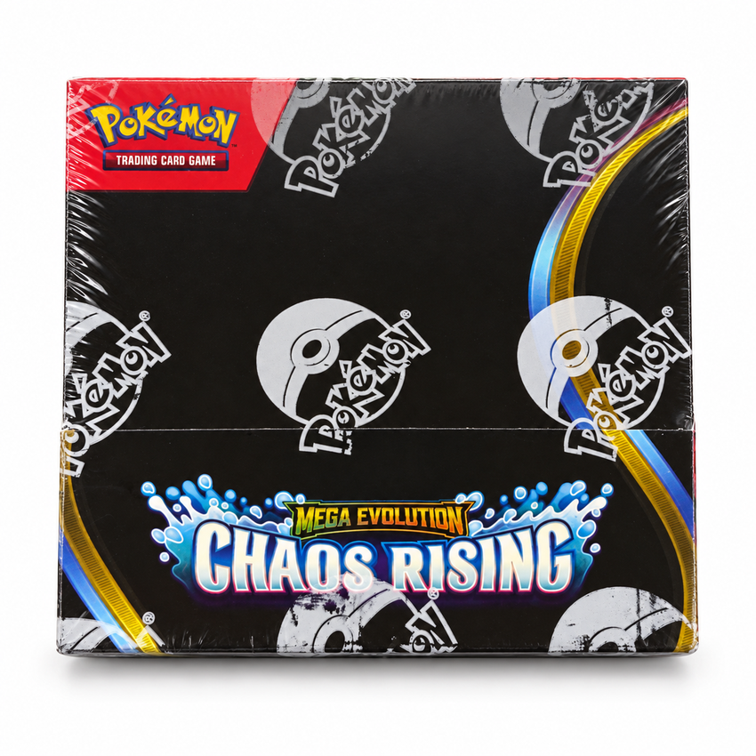 Pokémon TCG Mega Evolution: Chaos Rising Booster Box | 36 Sobres | Inglés