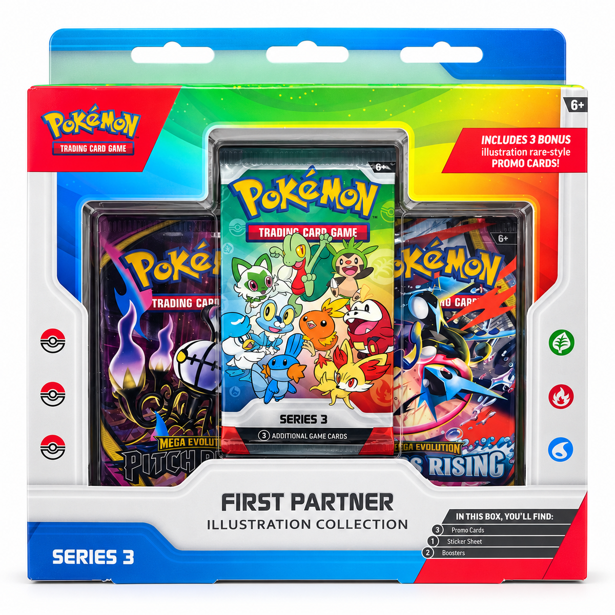 Pokémon TCG First Partner Illustration Collection Series 3 | Inglés